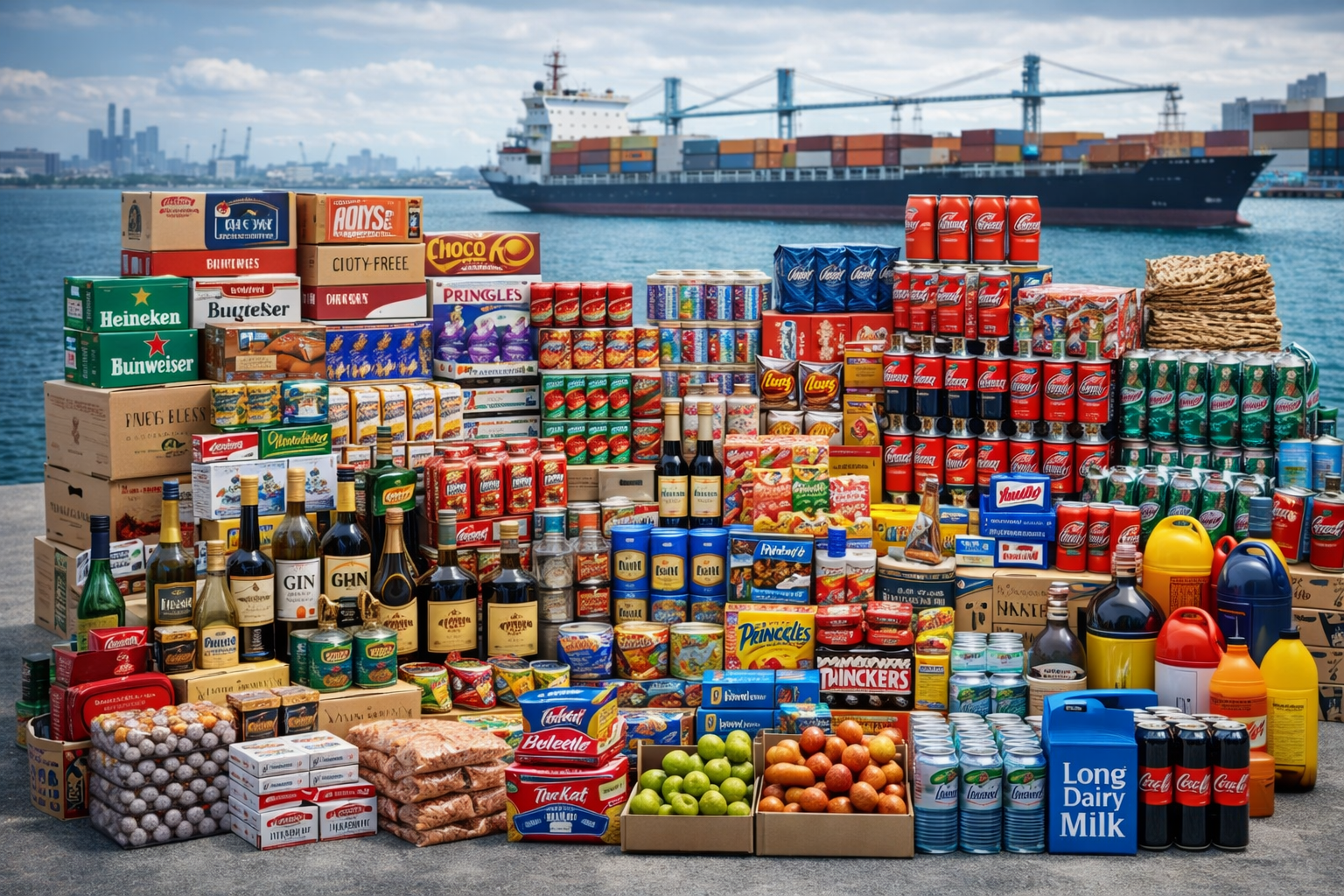 Bonded stores supply services